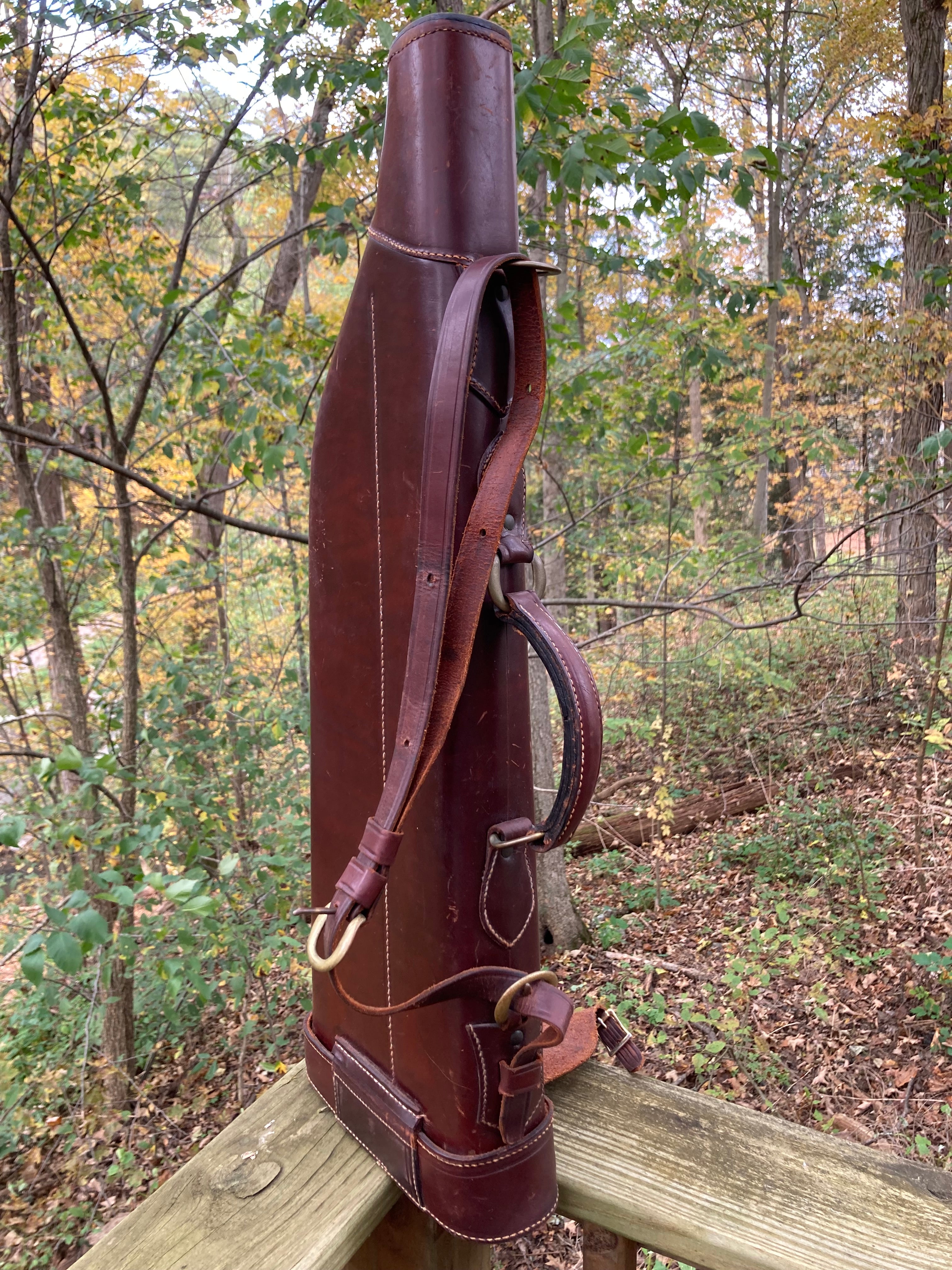 Vintage Abercrombie & Fitch Leg-O-Mutton Shotgun Case